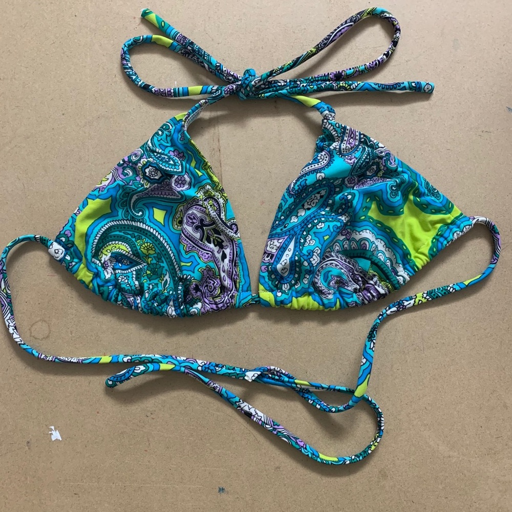 💚Cute blue bikini top💚